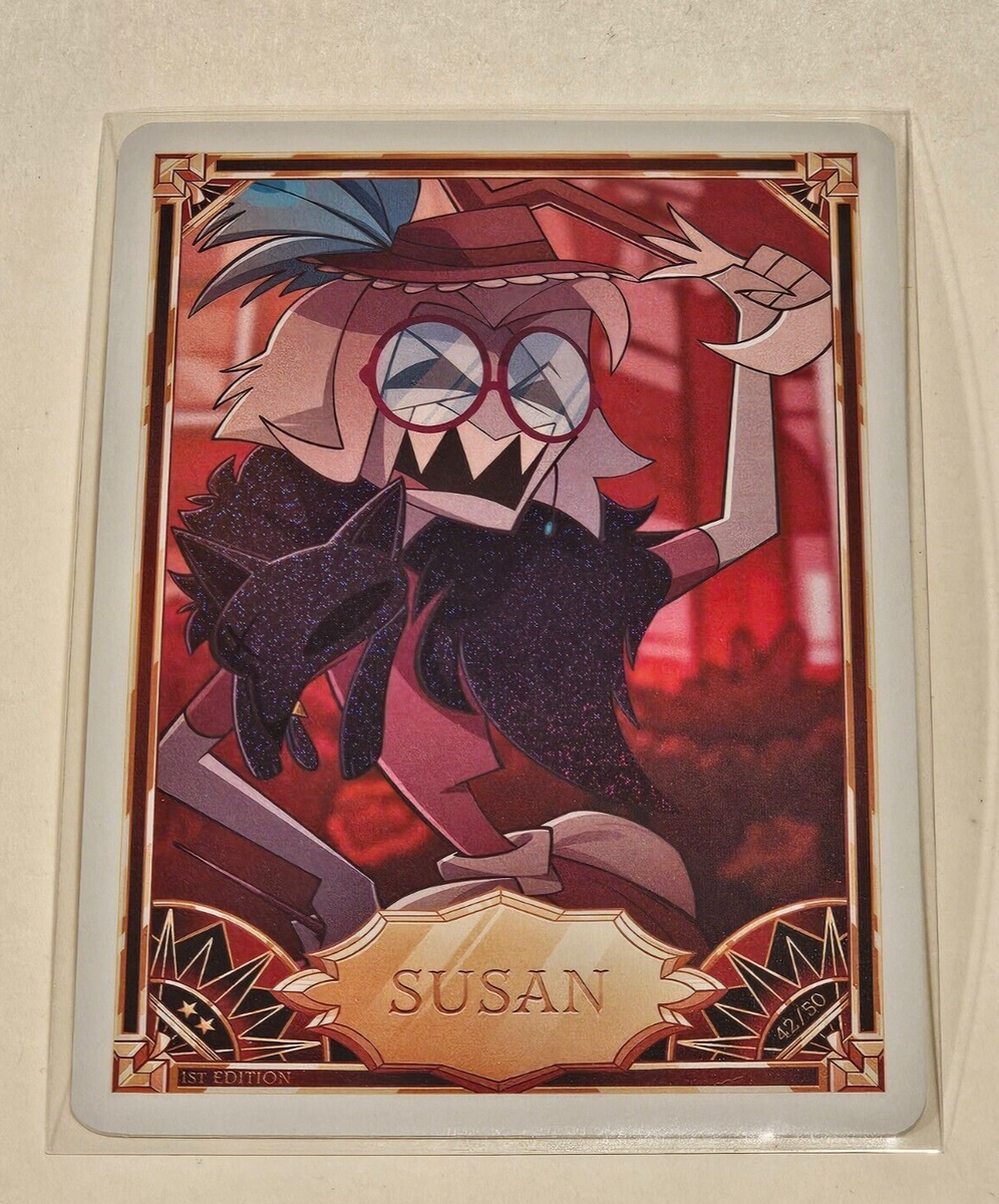 Hazbin Hotel Trading Card - Susan 42/50 Premium FOIL - Season 1