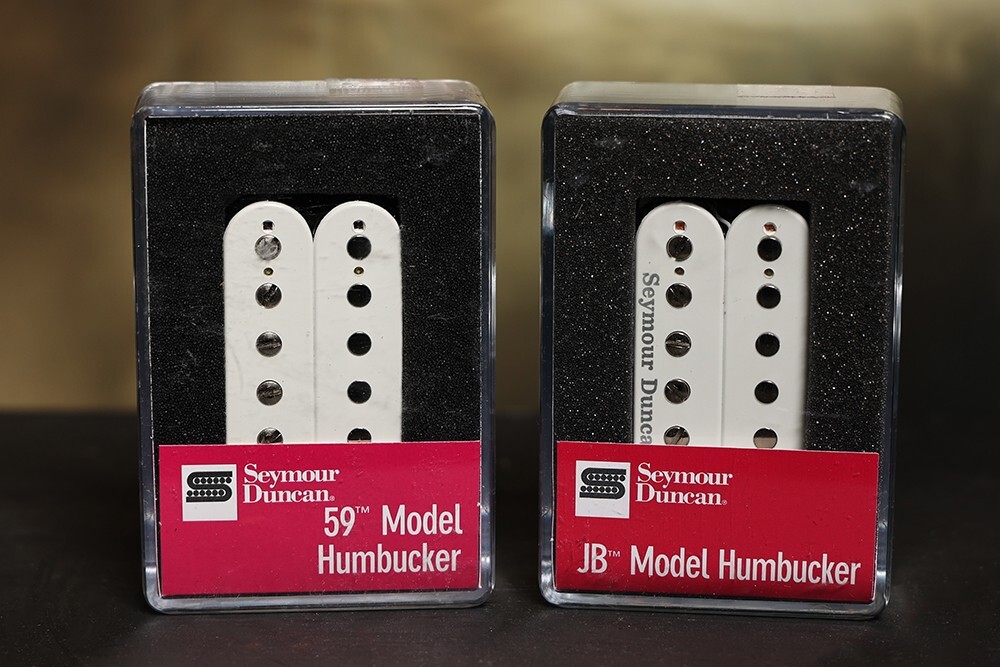 Seymour Duncan SH-4 JB Bridge & SH-1 59 Neck WHITE Humbucker