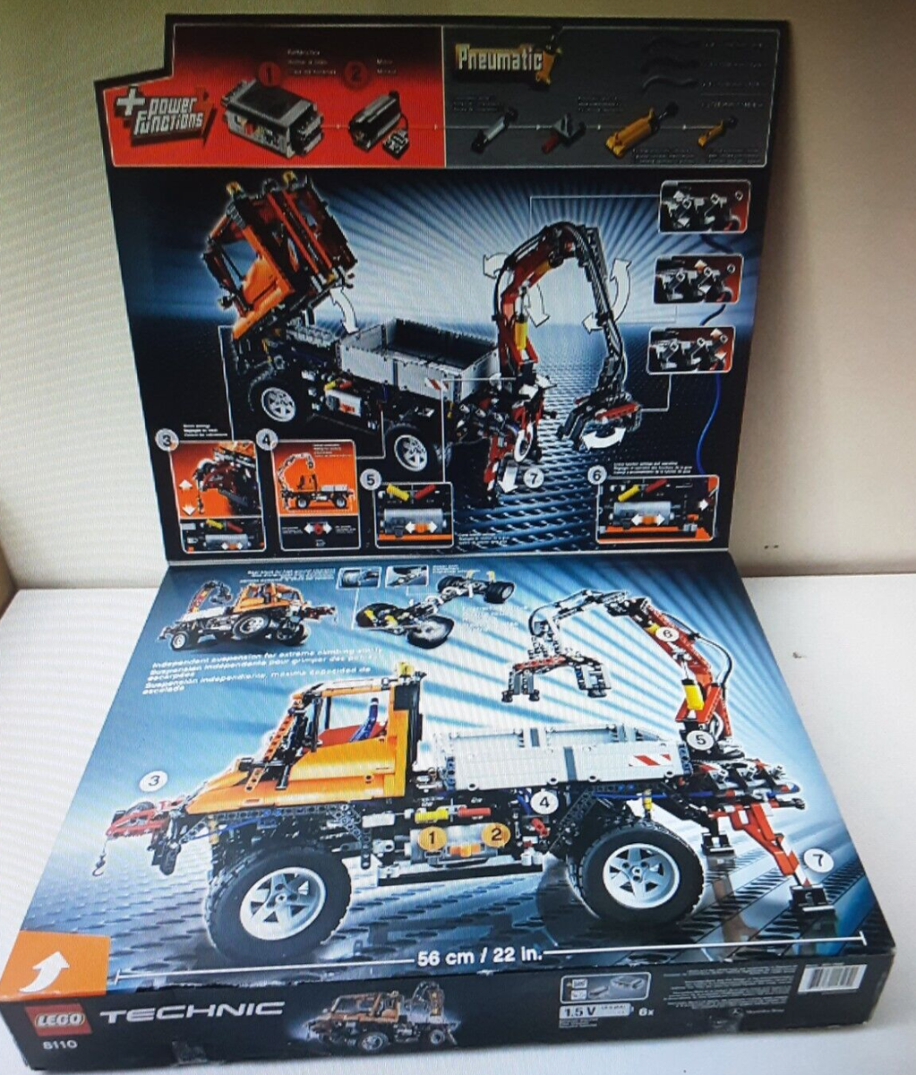 Lego 8110 Technic Mercedes-Benz Unimog U 400 NEW 5702014734999| eBay