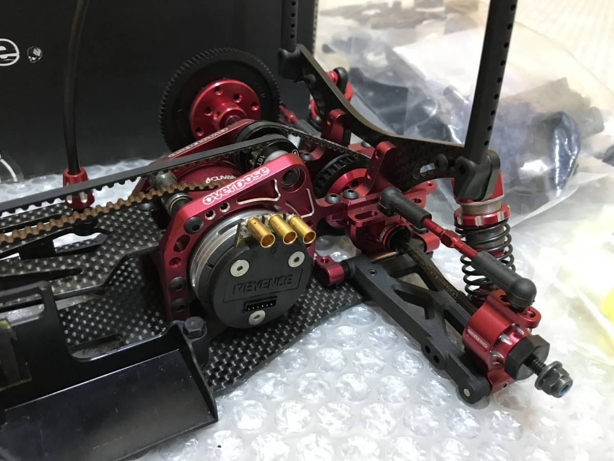 Overdose Vacula 1/10 Drift Full option Many parts included WELD RC
