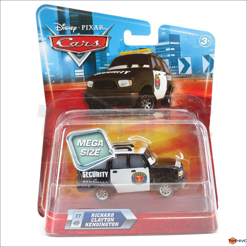 Disney Pixar Cars Richard Clayton Kensington Security Mega size