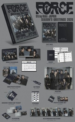 Stray Kids JP SEASON'S GREETINGS 2026 “FORCE” FC Unit POB Official