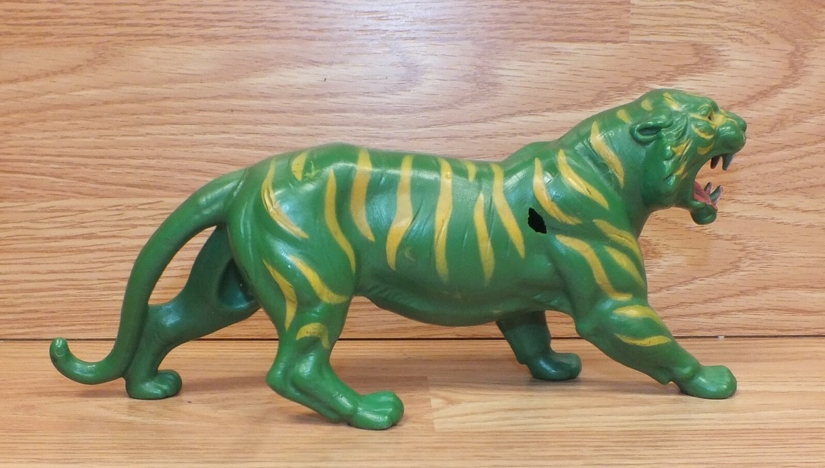 Mattel 1983 He-Man Masters of the Universe Battle Cat Green Tiger