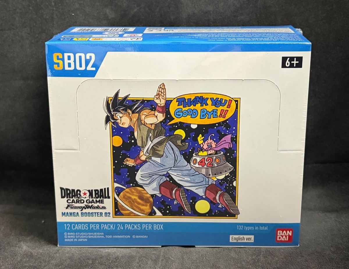 Dragon Ball Super: Fusion World - Manga (SB02) Booster Box BRAND