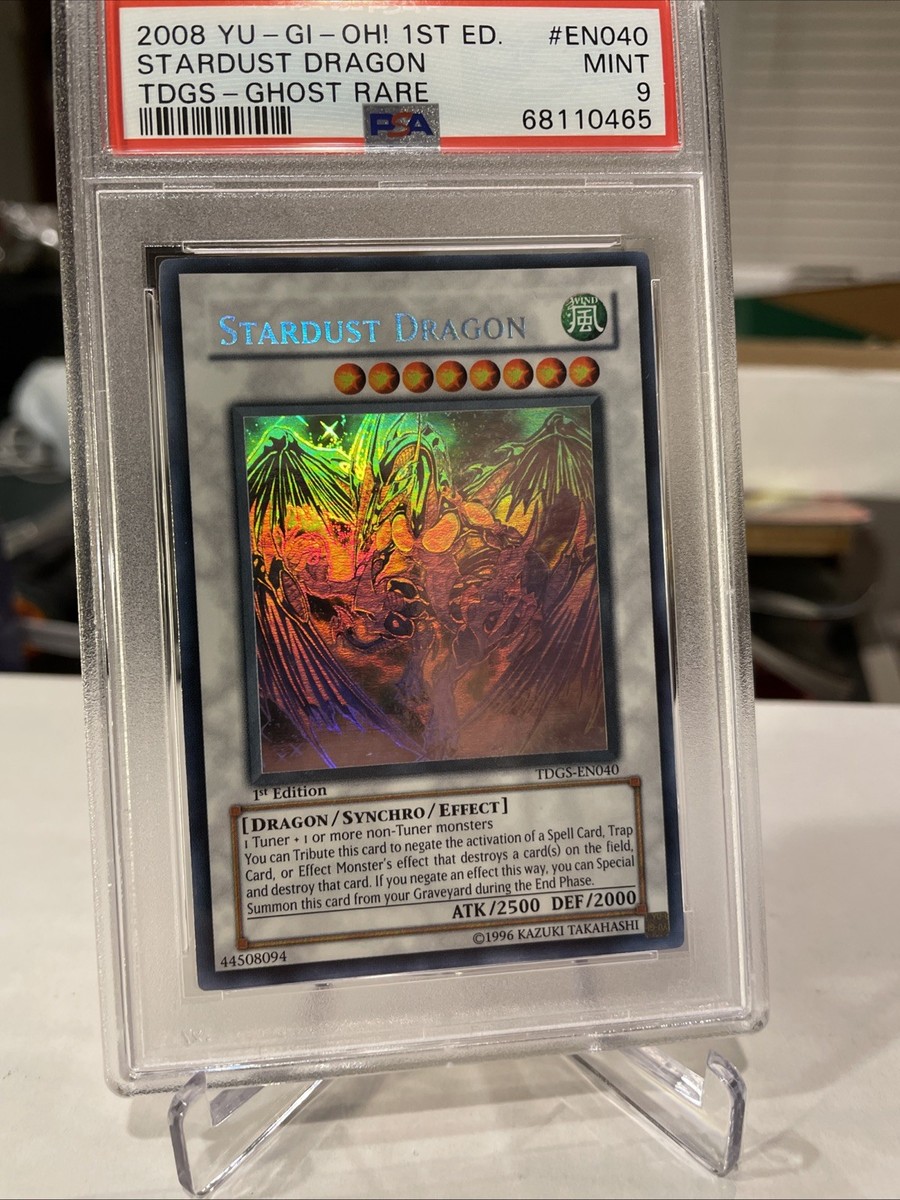 2008 YU-GI-OH! TDGS-THE DUELIST GENESIS 1ST ED-GHOST RARE STARDUST