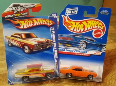 Hot Wheels 1998 First Editions '70 Plymouth Road Runner 1:64 Scale