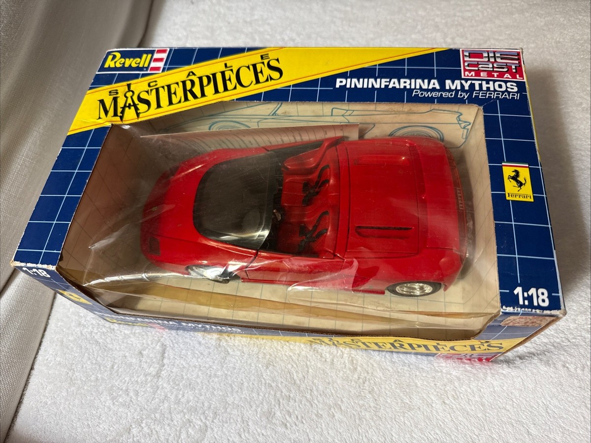 Revell Masterpieces Red Ferrari Pinifarina Mythos Convertible 1 18