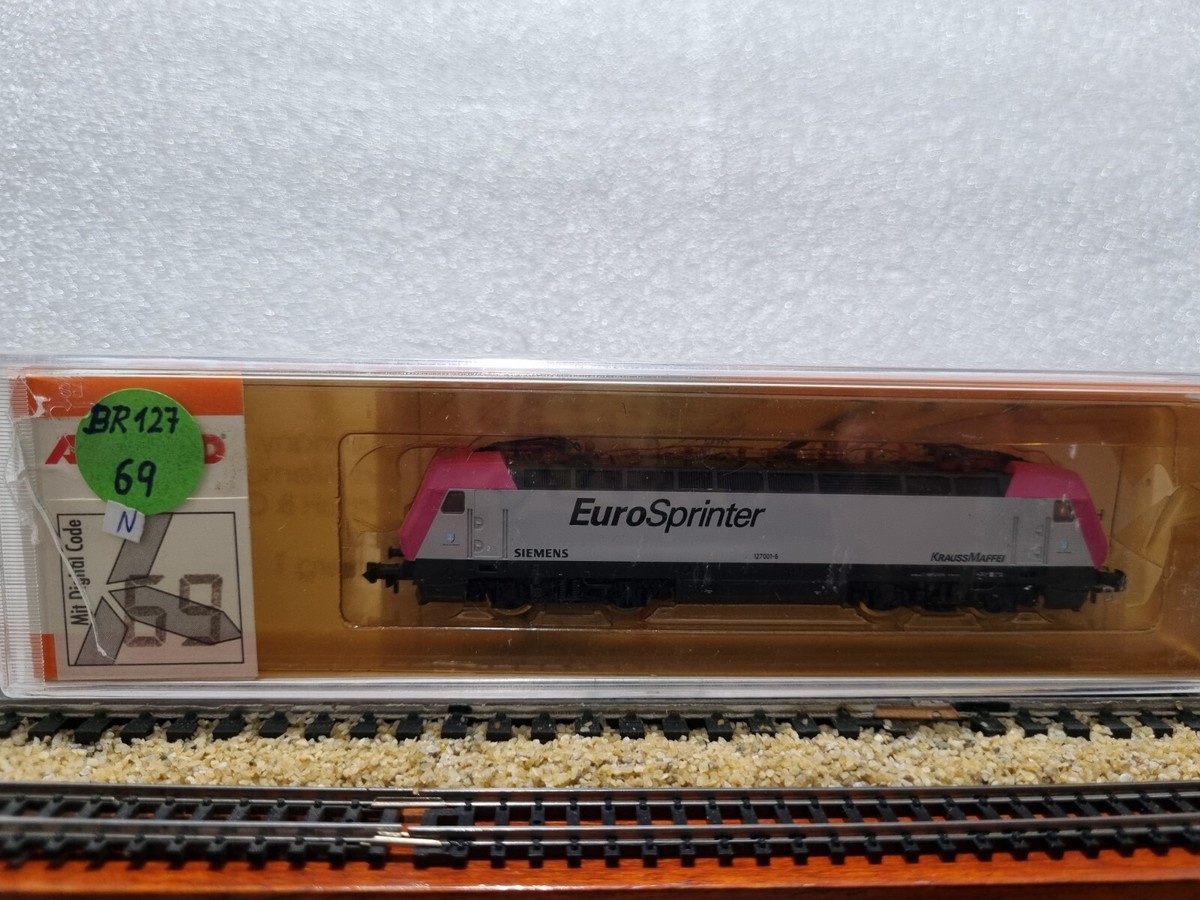 Arnold 2435 Locomotive electric BR 127 Eurosprinter DB 1/160 N