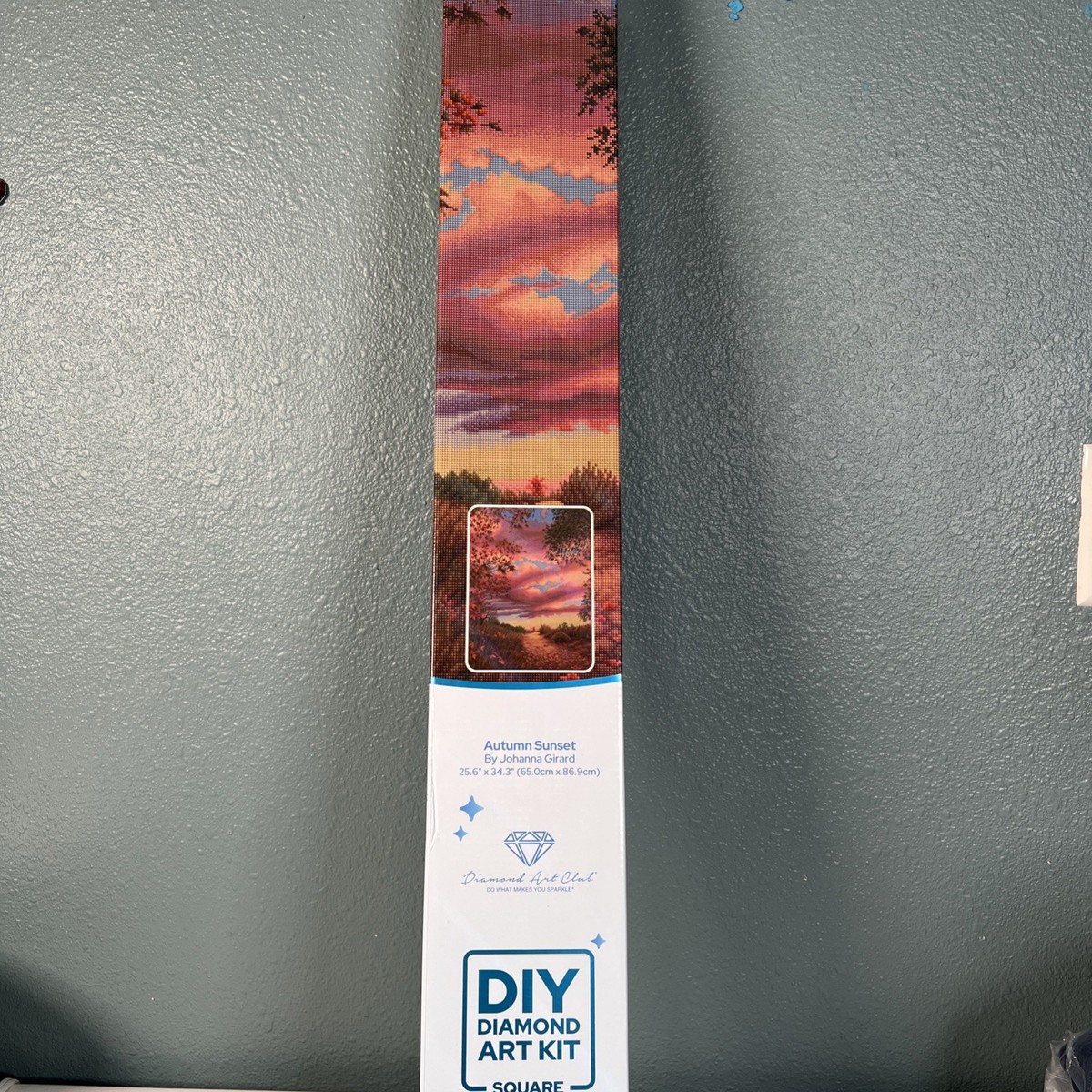 Diamond Art Club ~ Autumn Sunset ~ 25.6”x34.3” New By Johanna