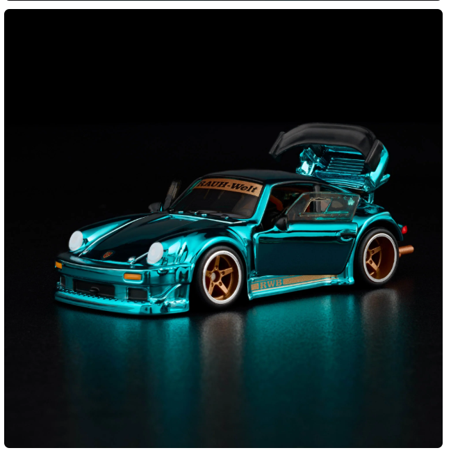 Hot Wheels Collectors RLC Exclusive RWB Porsche 930 In Hand Fast