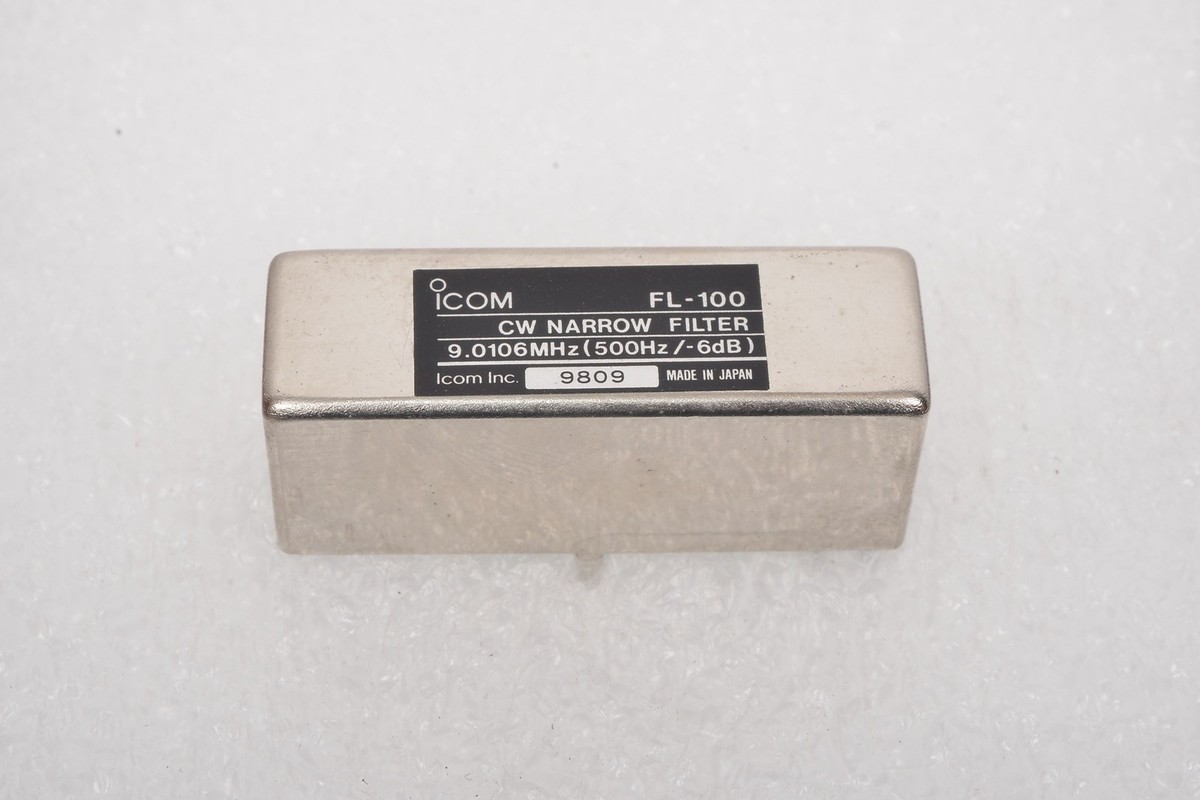 ICOM FL-100 500Hz CW FILTER IC-706 706Mk2G 725 736 737 746 756 761
