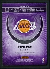 Rick Fox Basketball Sports Trading Card Singles Autographed for