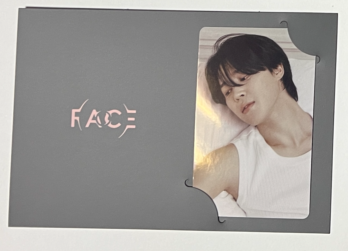JIMIN BTS FACE Photo Card Japan JPFC POB Weverse Universal Photo