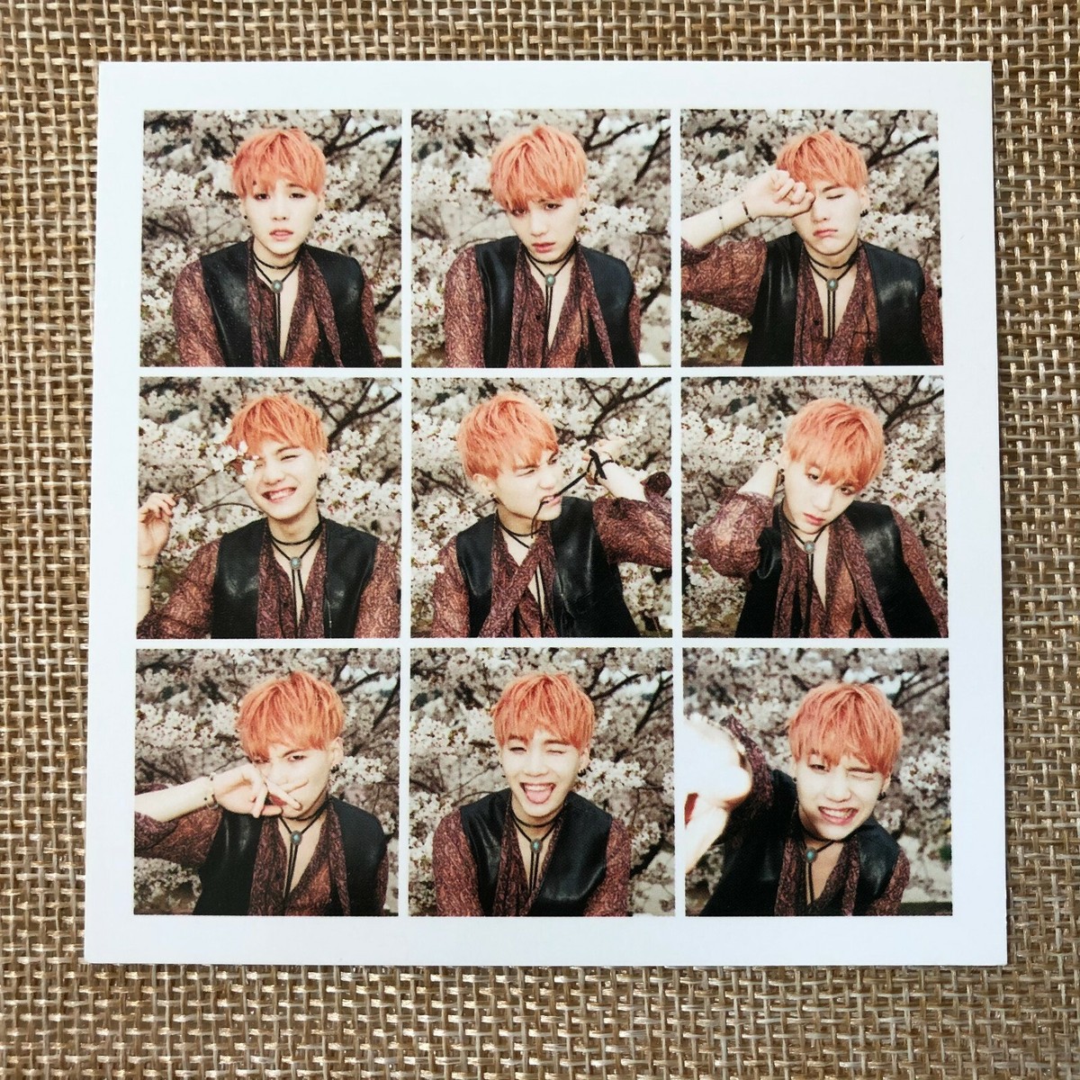 BTS SUGA [ HYYH pt.1 ] Official Photocard, The Mood For Love / New
