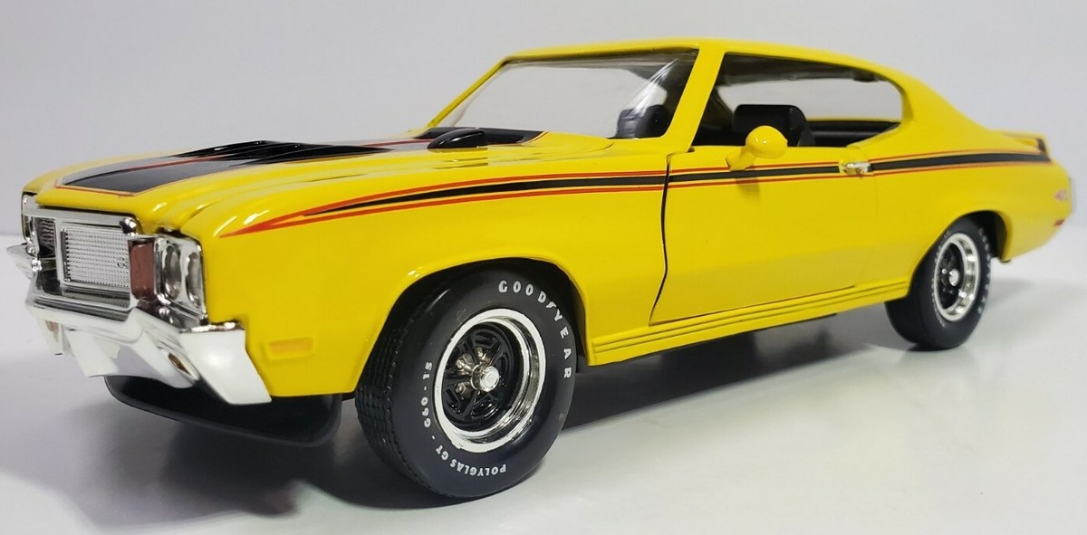 Ertl 1/18 1970 Buick GSX Yellow And Black | eBay