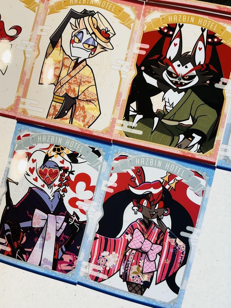 Hazbin Hotel Japanese clothes ver. Bromide Photo Card complete Set