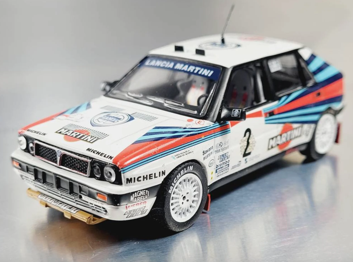 WRC Lancia Delta HF Integrale 1988 Recalde Rare Rally Diecast Car