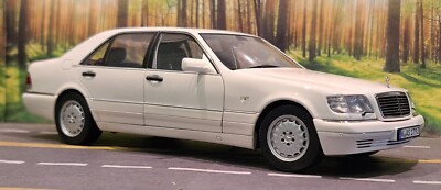 RARE 1/18 NOREV Mercedes Benz S600 (W140) High Quality White