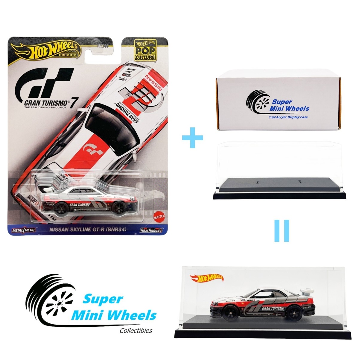 Hot Wheels Premium Pop Culture Nissan GT-R R34 Gran Turismo 7 | eBay