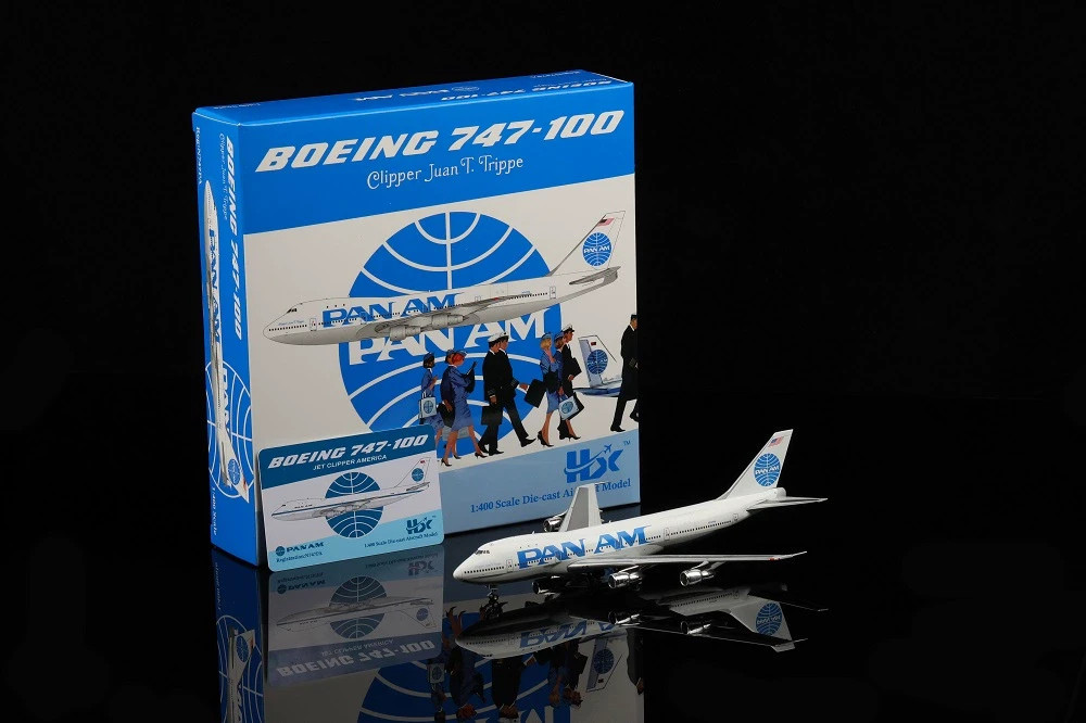 1:400 HX Models Pan AM B747-100 N747PA N735PA N732PA N733PA