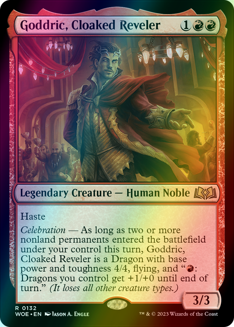 Goddric, Cloaked Reveler FOIL, Wilds of Eldraine, MTG WOE NM/M | eBay