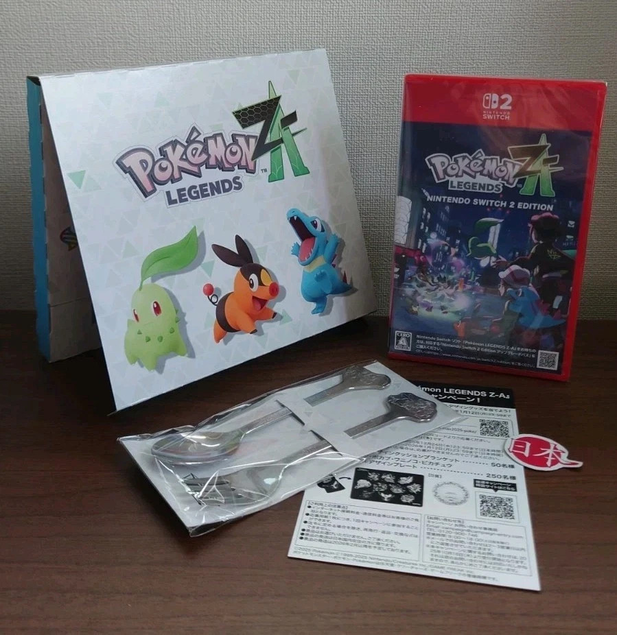 Pokemon Legends Z-A Nintendo Switch Japan Game + Case and card