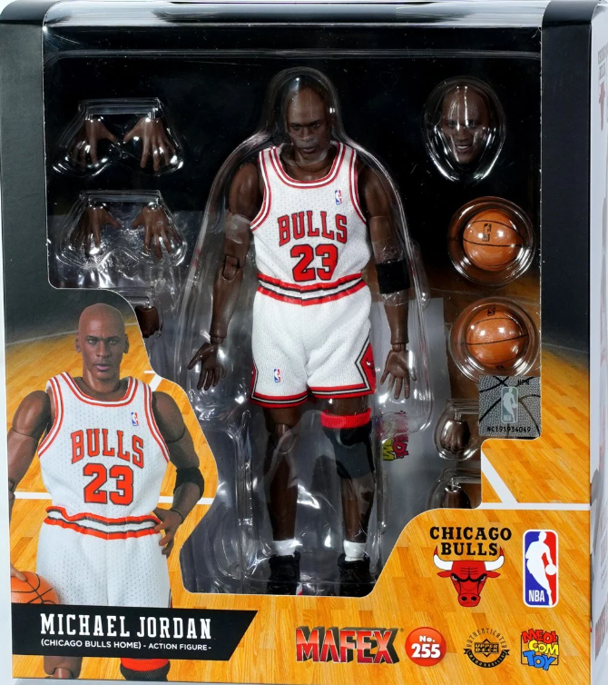 Mafex No.255 MAFEX Michael Jordan (Chicago Bulls HOME) Action