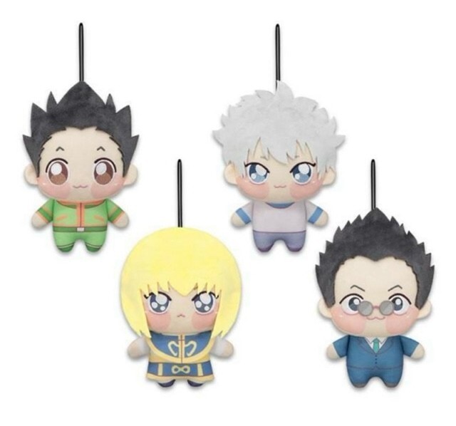 HUNTER x HUNTER Chopinui Plush Toy Doll H18cm Complete Set of 4