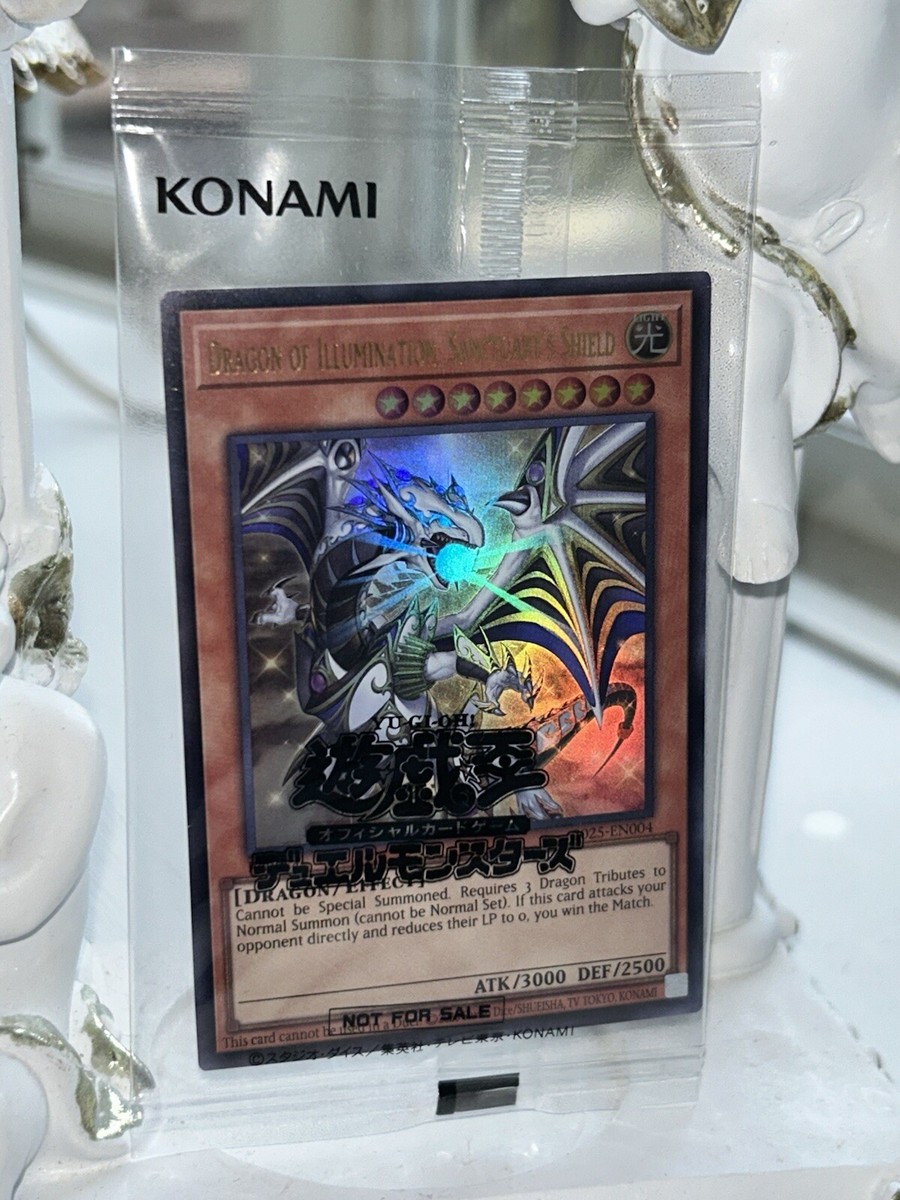 Yugioh Dragon of Illumination,Sanctuary's Shield 2025-EN004 Ultra