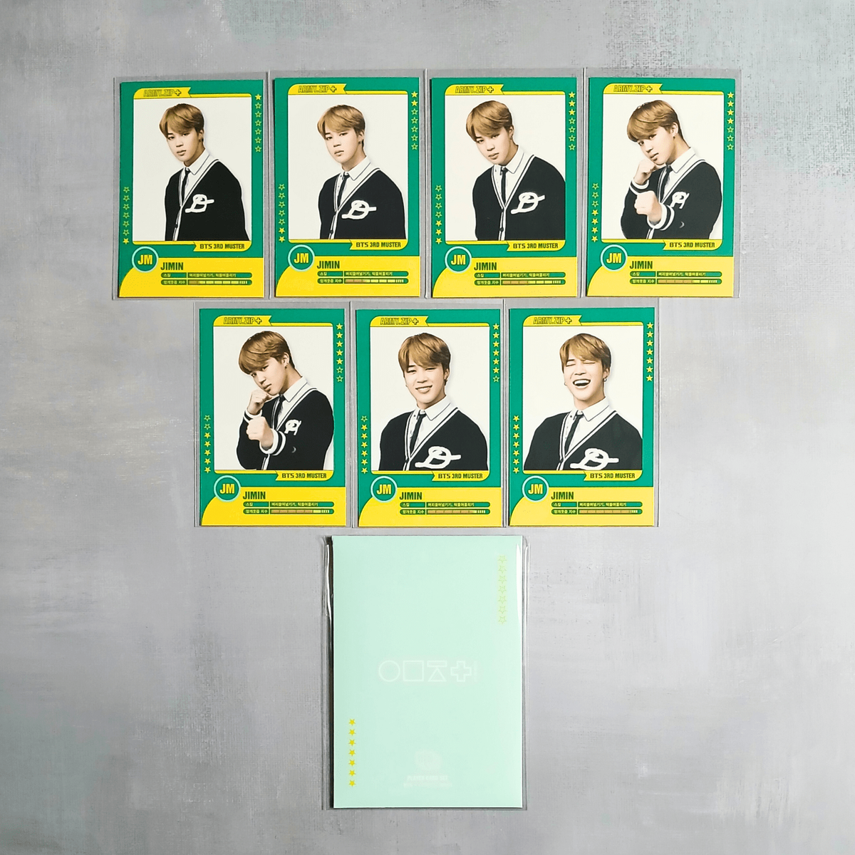 BTS 3rd Muster Seoul ARMY Zip+ Official Player Card Set - Jimin | eBay