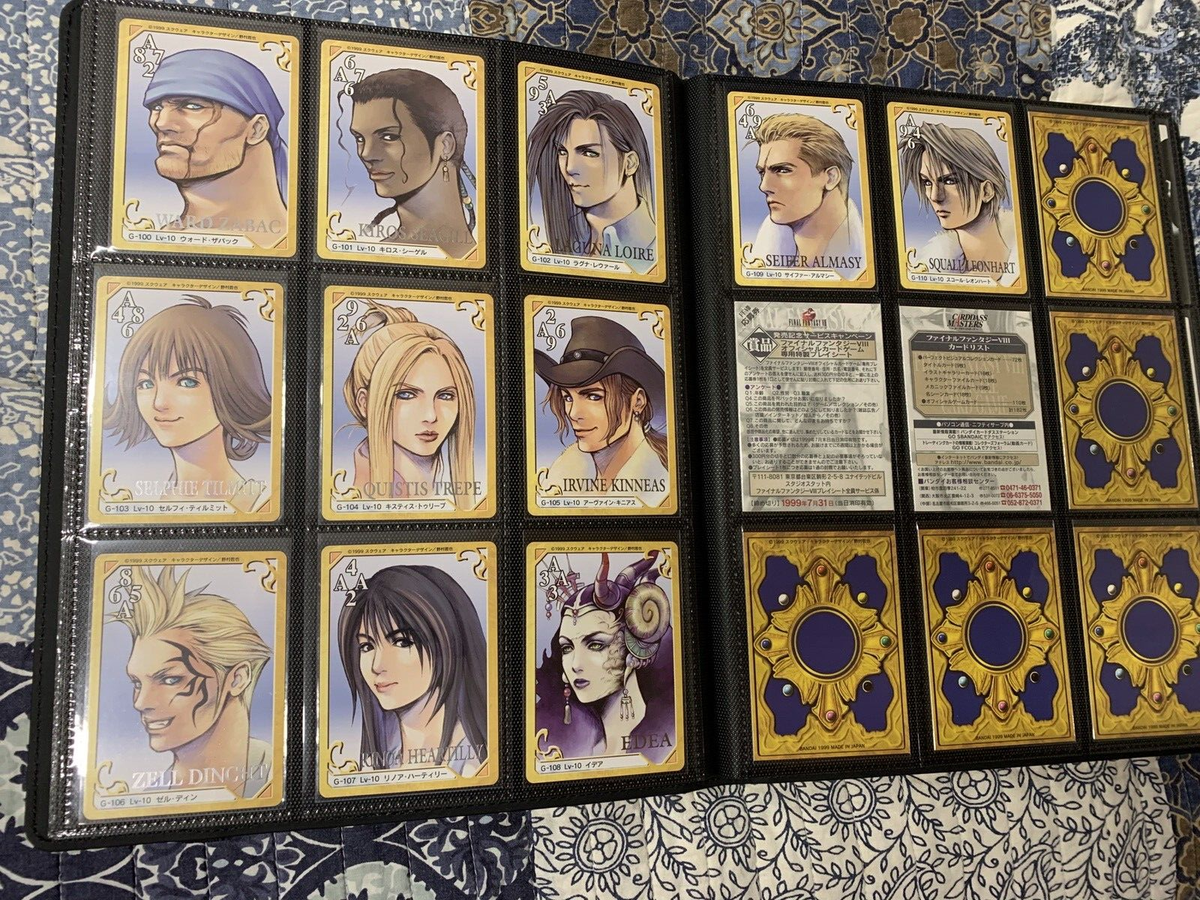 Final Fantasy 8 VIII FF8 Triple Triad 110 Complete Set Trading