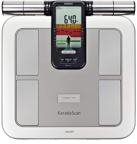 OMRON HBF-702T Body Composition Monitor 'Karada Scan' Bluetooth | eBay