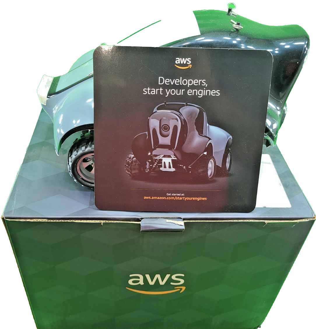 Amazon Aws Deepracer Fully Autonomous Race Car - Sh0396 for sale