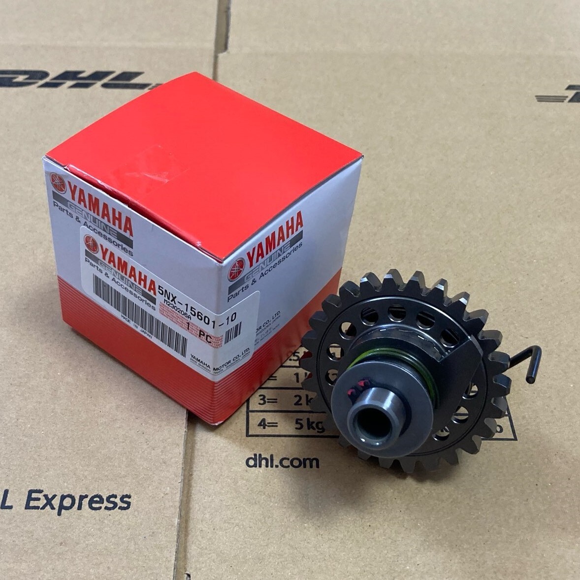 Yamaha Genuine Kickstart Shaft Kick Axle Assembly 5NX-15601-10-00