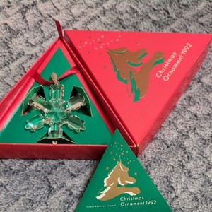 Swarovski Christmas Ornament 1992 for sale | eBay