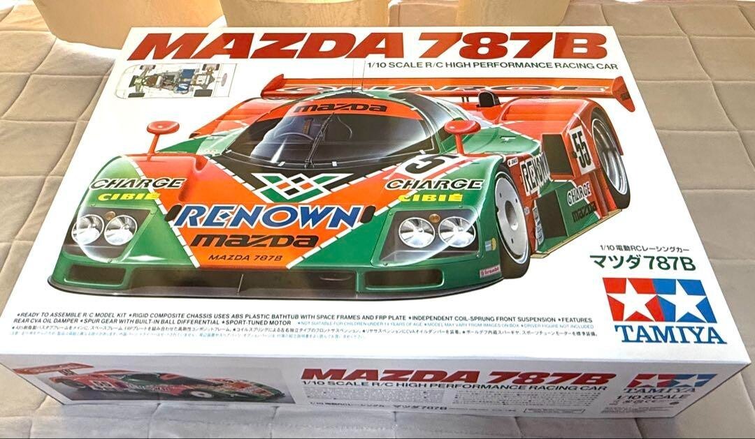 Tamiya 1/10 Electric RC Car No.218 Mazda 787B Radio Control 47518