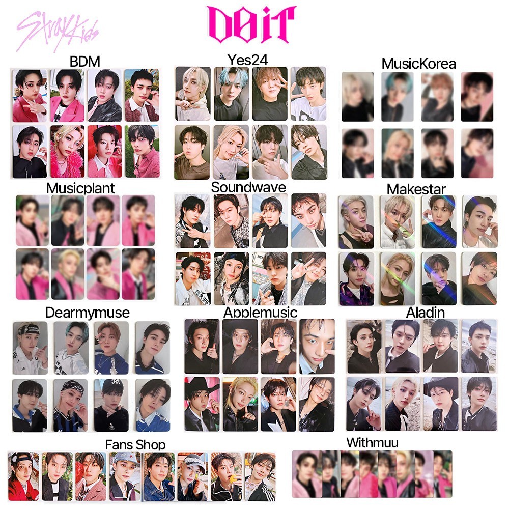 Preorder) STRAY KIDS SKZ IT TAPE 'DO IT' Official POB PHOTOCARD | eBay