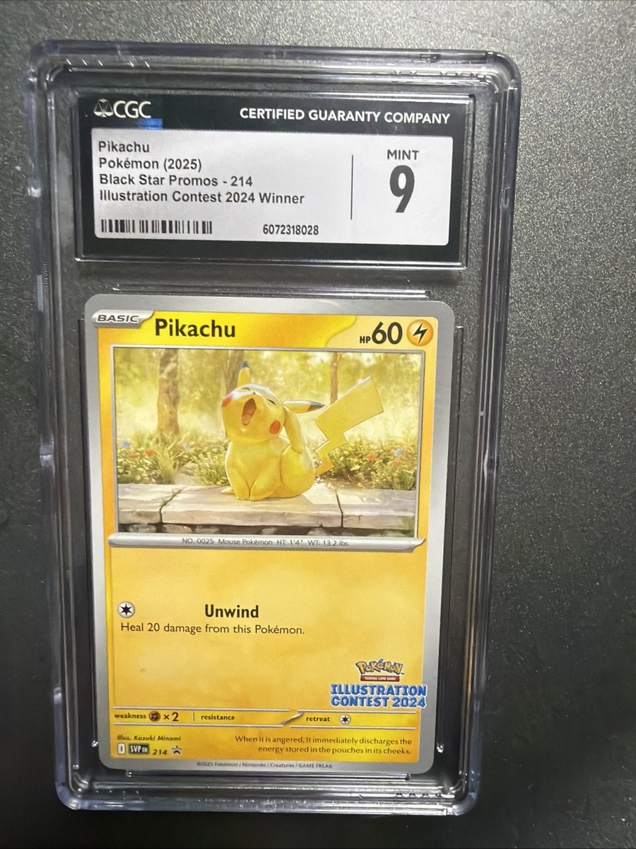 Pikachu - 214 (Illustration Contest 2024) 214 Sv: Scarlet & Violet