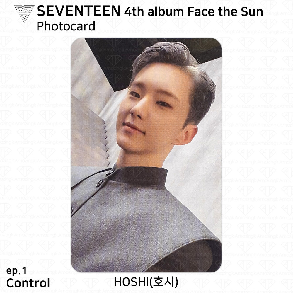 SEVENTEEN 4th Album Face the Sun Official Photocard ep.1 Control