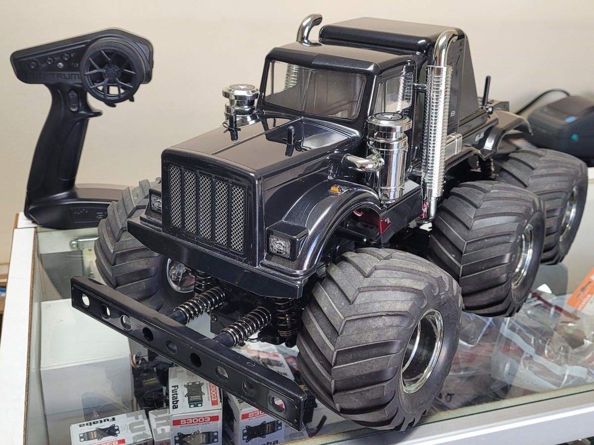 Tamiya 1/18 R/C Konghead 6x6 G6-01 Truck 58646 Servo Spektrum ESC