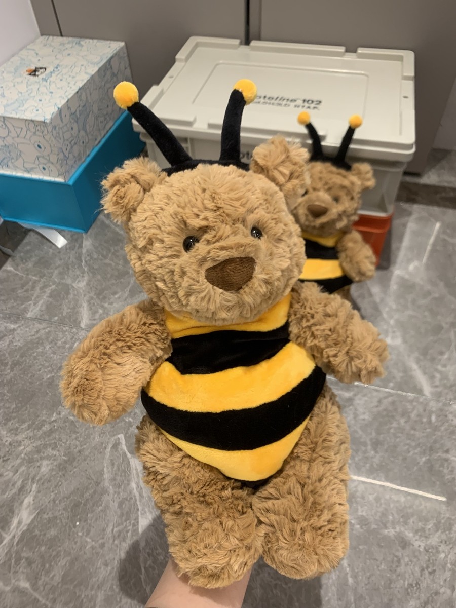 Authentic Jellycat Bartholomew Bear 'Bumblebee' New With Tags | eBay