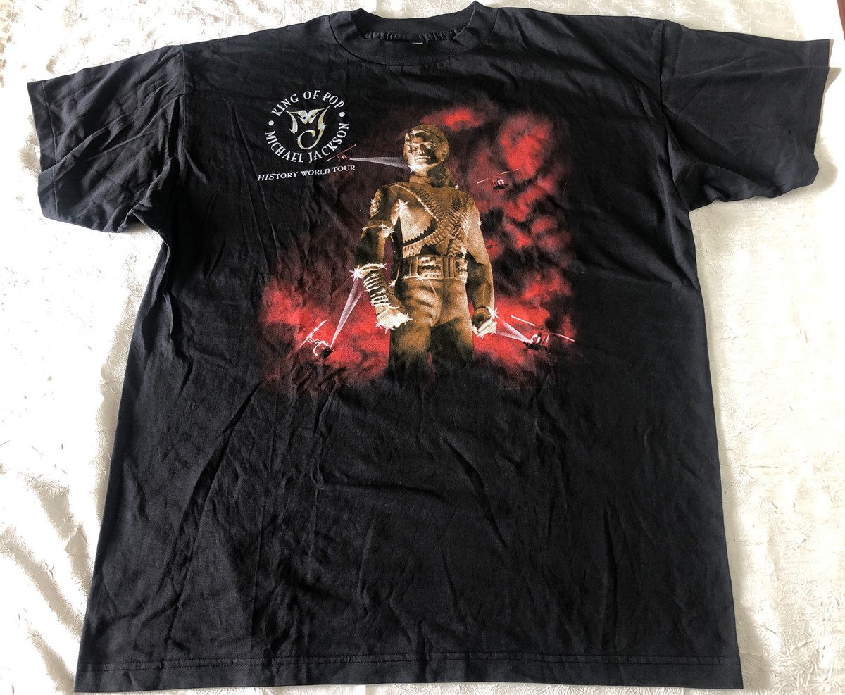 Vintage 1997 Michael Jackson HIStory World Tour Concert T Shirt XL