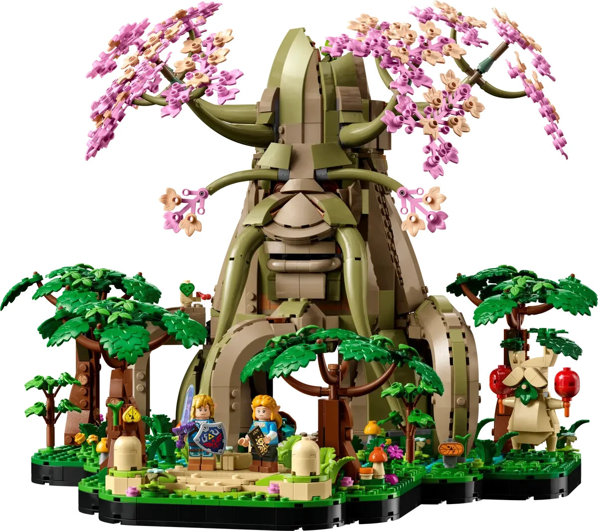LEGO The Legend Of Zelda Great Deku Tree 2-in-1 Set from JAPAN Sep