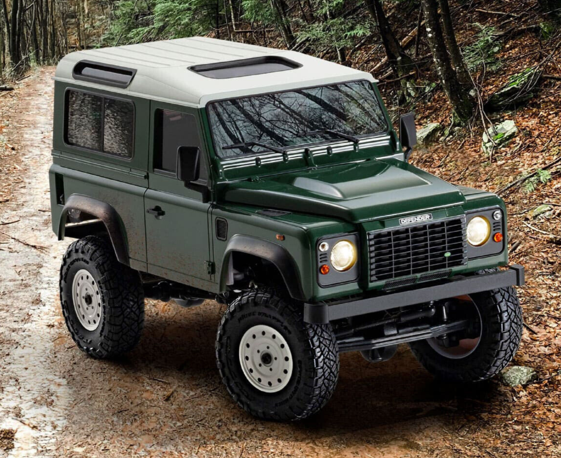 Kyosho RC 1/28 Mini Z Land Rover DEFENDER 90 BODY Shell -GREEN