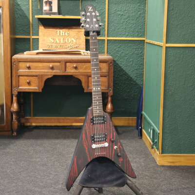ZEMAITIS Z Series ZVWA22 Red with gig bag electric guitar flying V