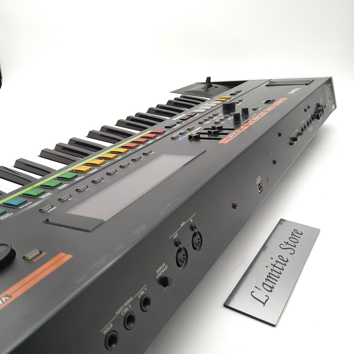 Roland Jupiter 50 Keyboard Synthesizer Digital Japan Black 76 Keys