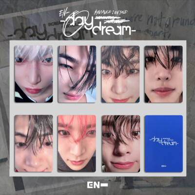 7pcs/Set ENHYPEN ROMANCE : UNTOLD Daydream Photo Cards Self Made