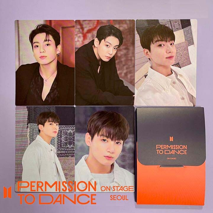 BTS JUNGKOOK PTD PERMISSION TO DANCE On Stage SEOUL Mini Photo