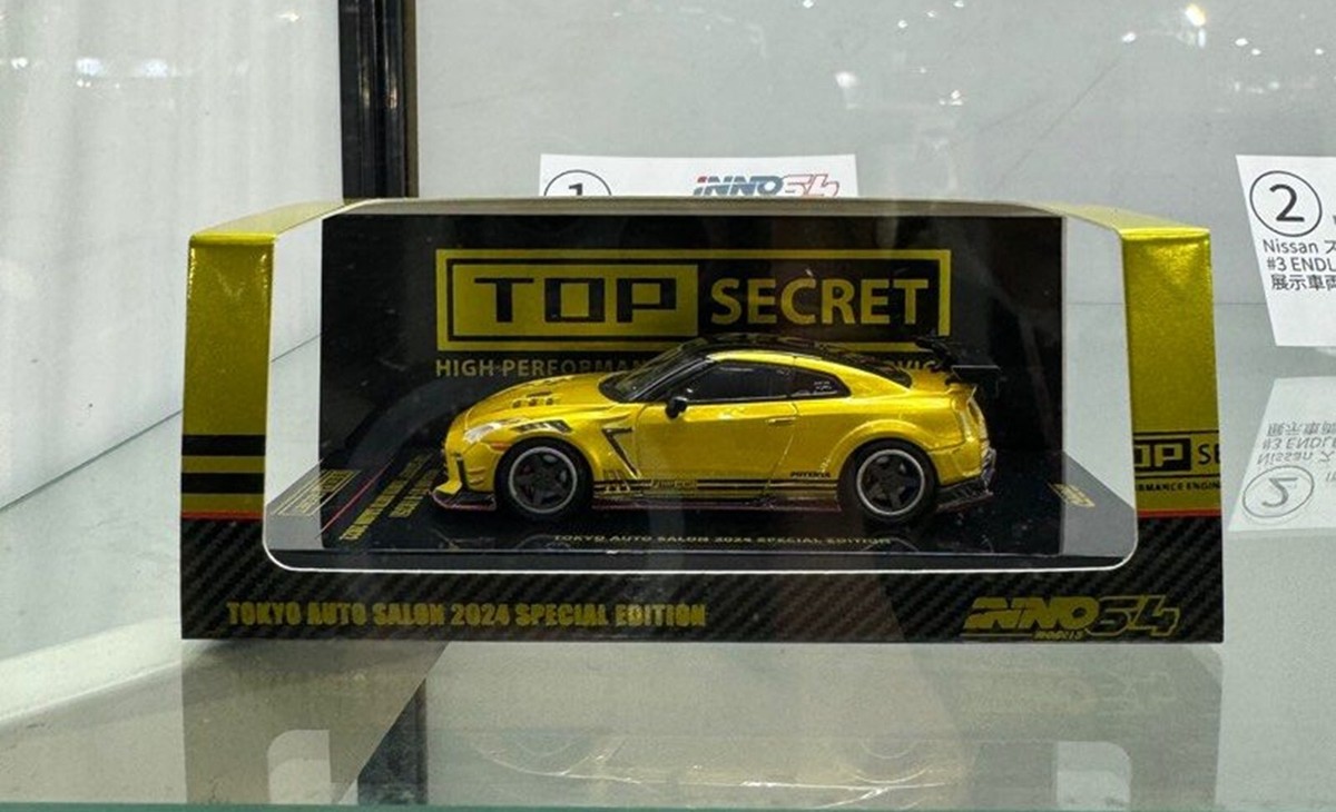 Inno 64 Nissan GT-R R35 Top Secret Tokyo Auto Salon 2024 Exclusive