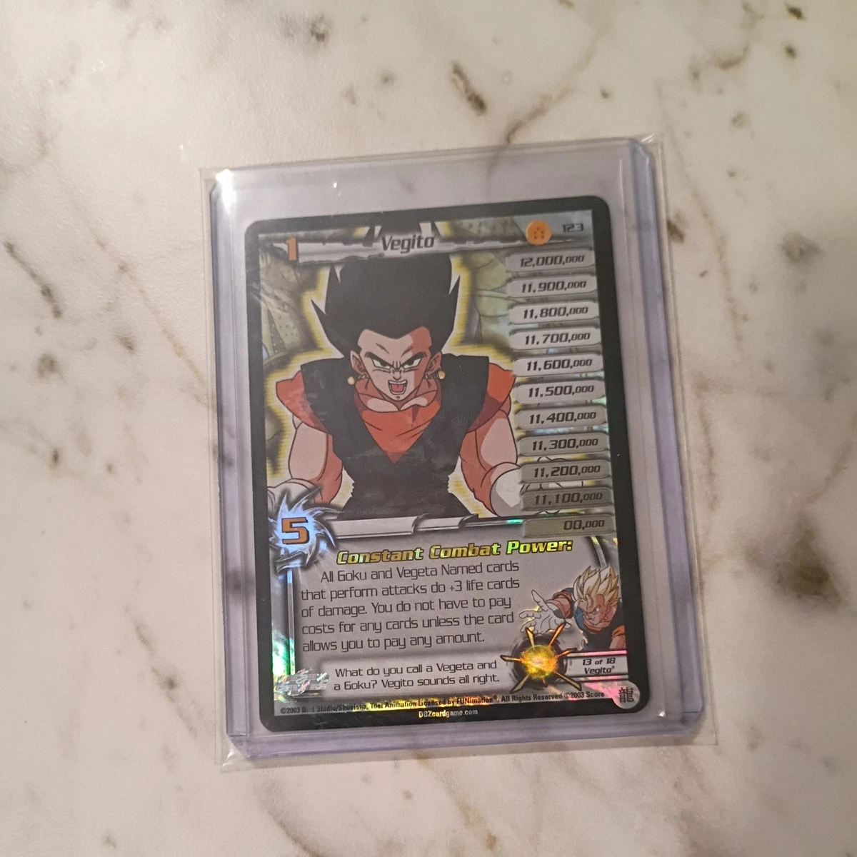 Dragon Ball Z TCG Ultra Rare Individual Collectible Card Game